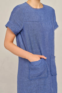 Alessandra London Dress - Denim