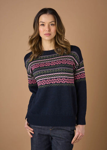 Uimi Dahlia jumper ink
