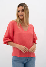 Load image into Gallery viewer, Humidity TULUM BLOUSE- Poppy