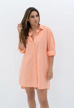 Load image into Gallery viewer, Humidity FREESTYLE SHIRT DRESS- Melon