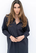 Load image into Gallery viewer, Humidity FREESTYLE SHIRT DRESS- Midnight