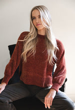 Load image into Gallery viewer, Humidity Chenille Jumper - Rust