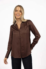 Load image into Gallery viewer, Humidity Poppy Shirt - Cocoa