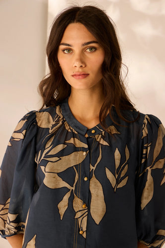 Lania Chino Shirt - Steel