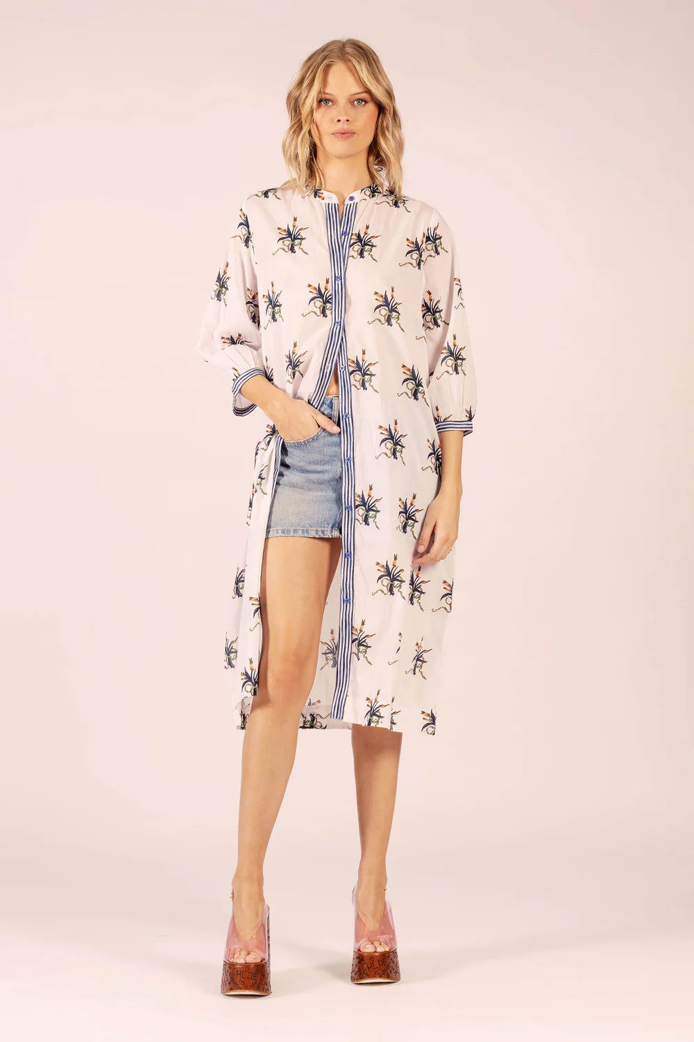 Lola Cirque Spray Midi Dress