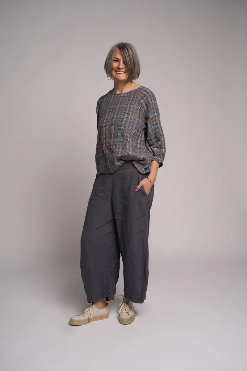 MUSE Sanne Hemp Pants - Slate