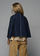 Load image into Gallery viewer, Muse Pea Coat Denim