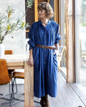Load image into Gallery viewer, Mandalay Designs Smock Dress - Indigo