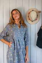 Load image into Gallery viewer, Mandalay Designs Lee Gingham Shirtdress