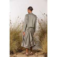 Load image into Gallery viewer, Maud Dainty Chute Skirt Grey Lead
