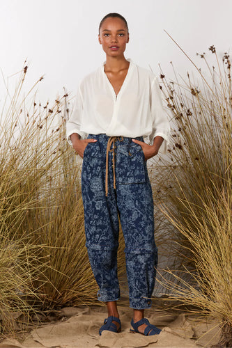 Maud Dainty Trucker Pant Floral