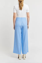 Load image into Gallery viewer, Alessandra Atlas Linen Pant- Blue Bell