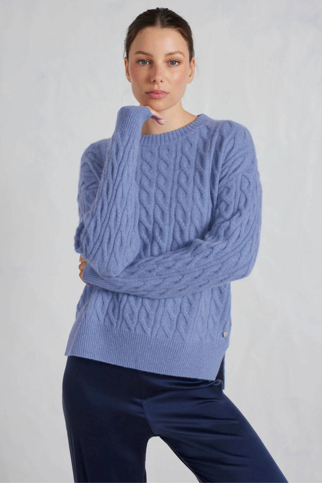 Alessandra Cameron Sweater in Hortensia