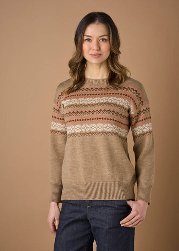 Uimi  Dahlia jumper cashew