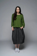 Load image into Gallery viewer, Muse Kaari Denim Skirt