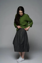 Load image into Gallery viewer, Muse Kaari Denim Skirt